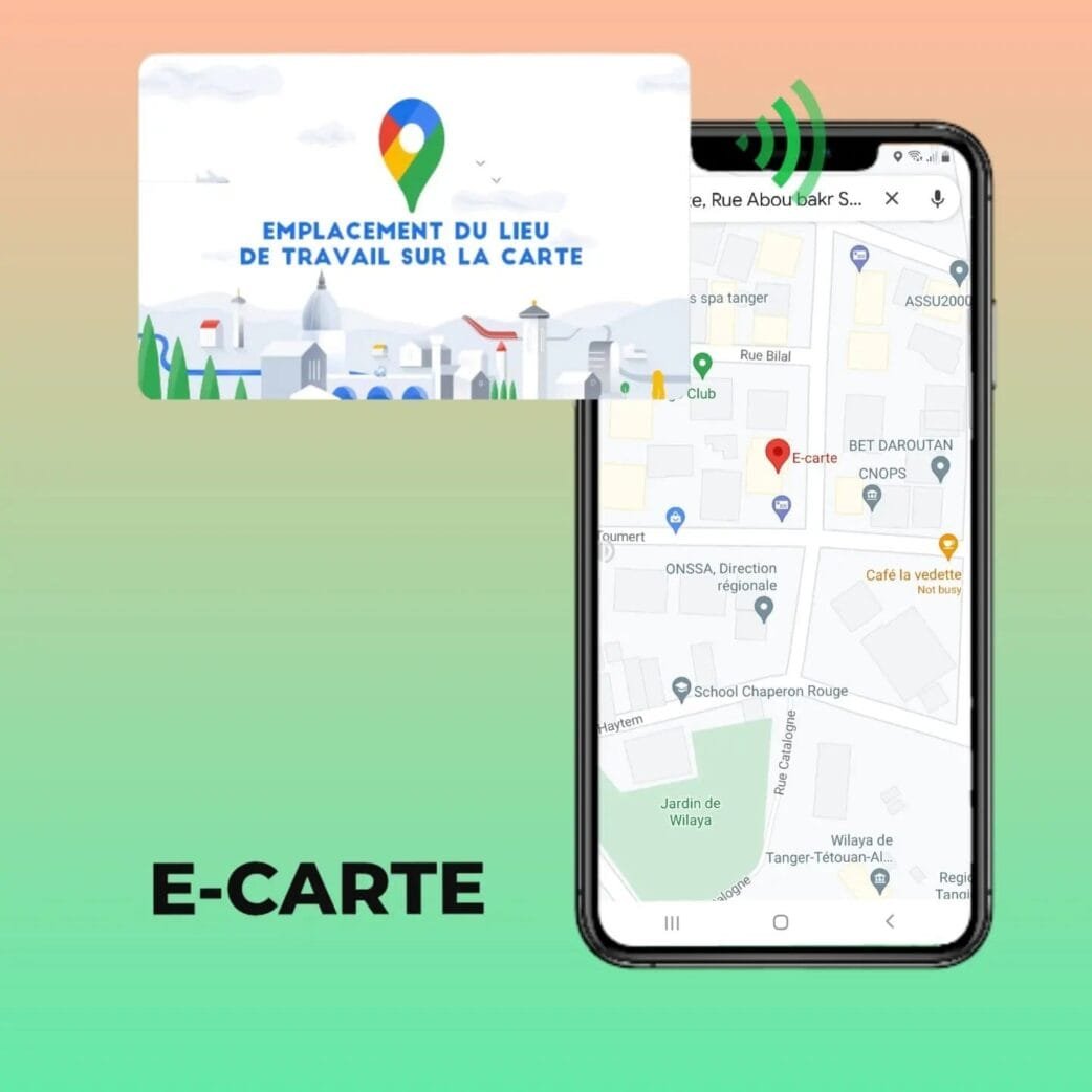 Carte NFC | Emplacement sur la mappe – Image 3