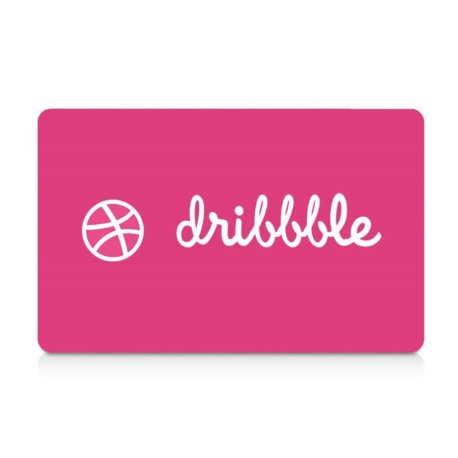 Carte NFC Dribbble profile