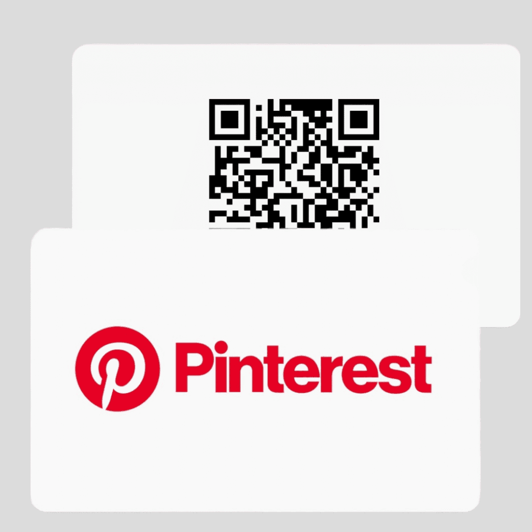 Carte NFC Pinterest Profile – Image 2
