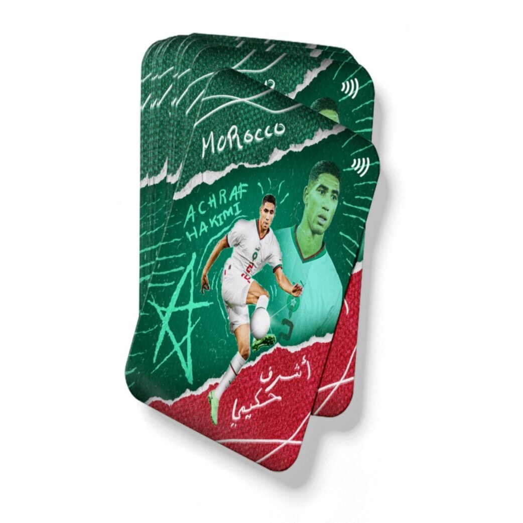 ID NFC du joueur marocain Achraf Hakimi