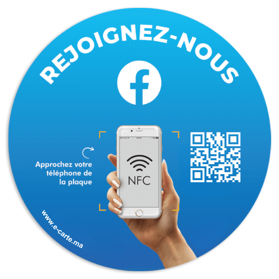 Stickers NFC Facebook