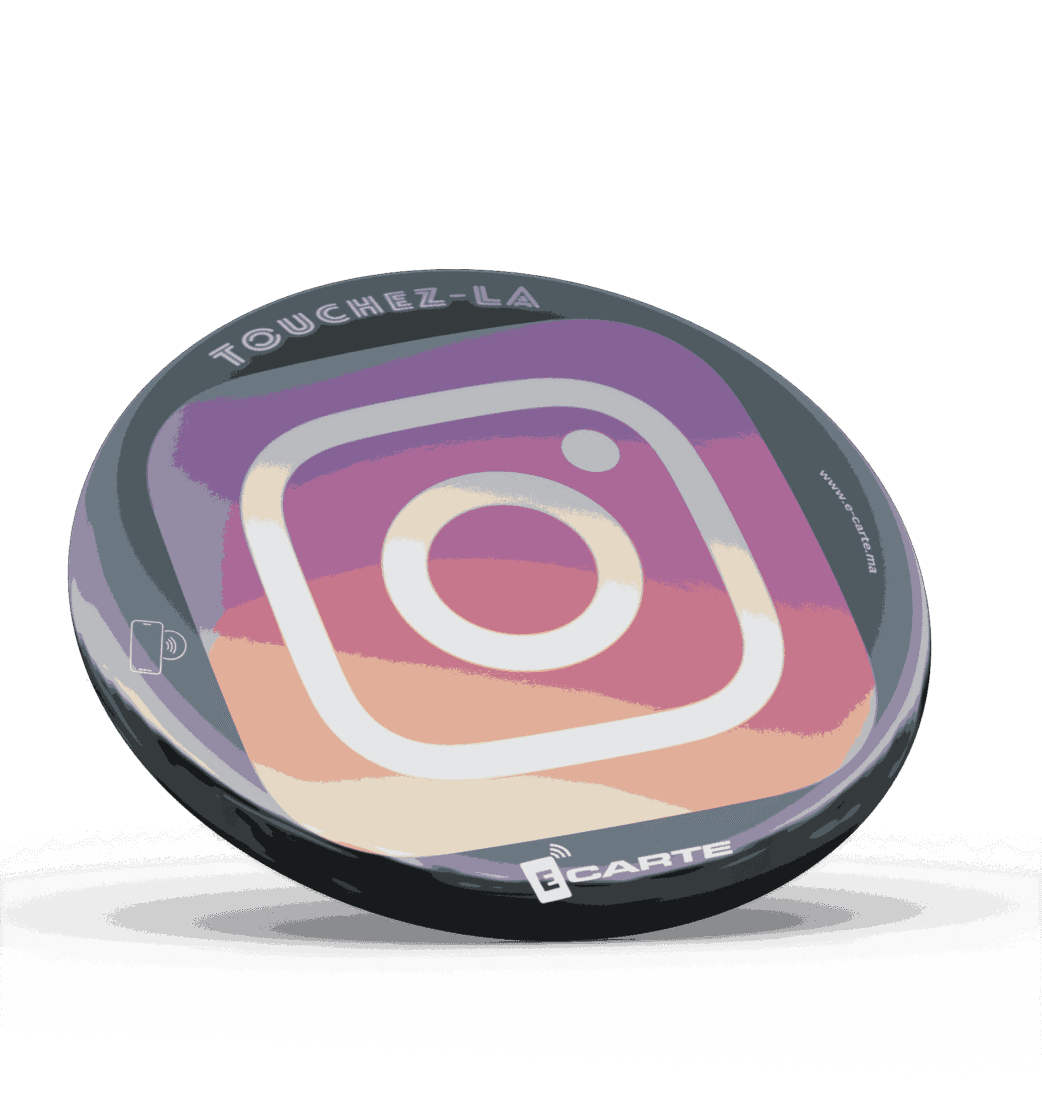NFC TAP ÉTIQUETTE SOCIALE INSTAGRAM – Image 2