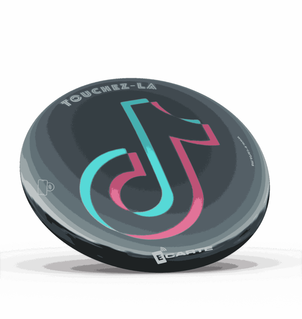 NFC TAP ÉTIQUETTE SOCIALE TIKTOK – Image 2