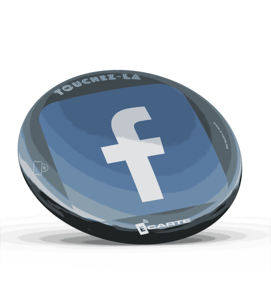NFC TAP ÉTIQUETTE SOCIALE FACEBOOK – Image 2