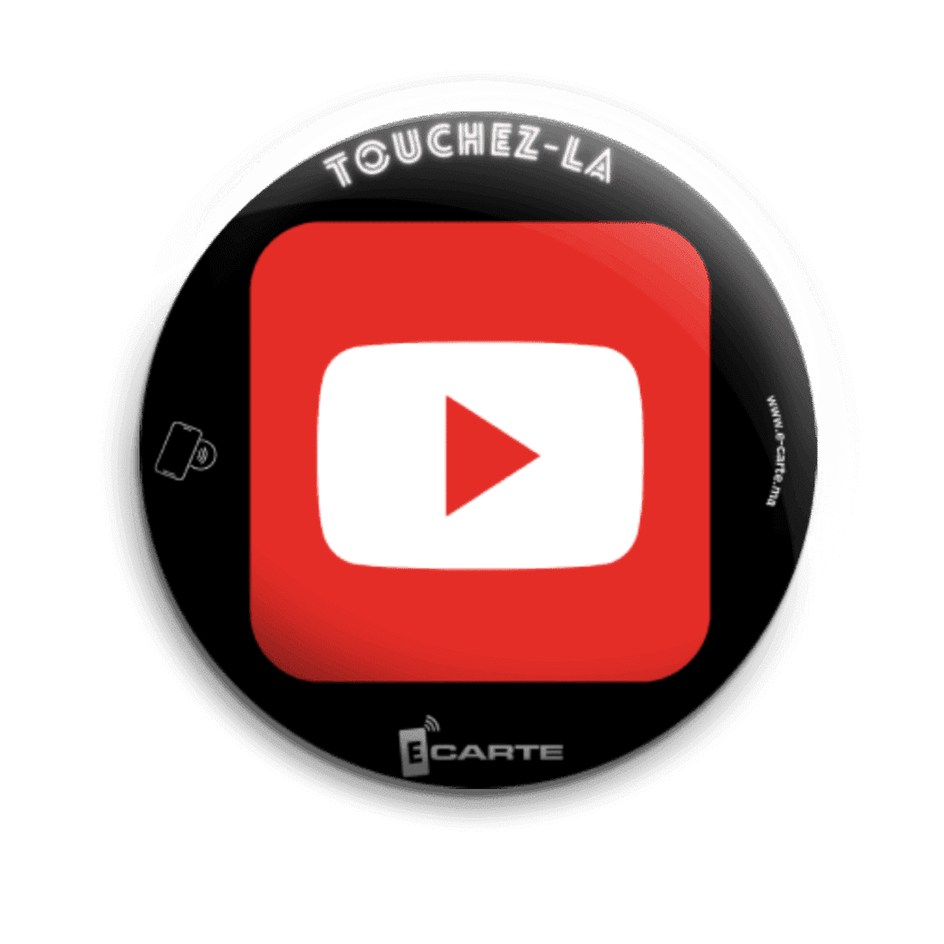NFC TAP ÉTIQUETTE SOCIALE YOUTUBE
