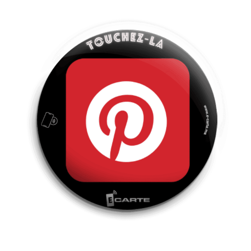 NFC TAP ÉTIQUETTE SOCIALE PINTEREST