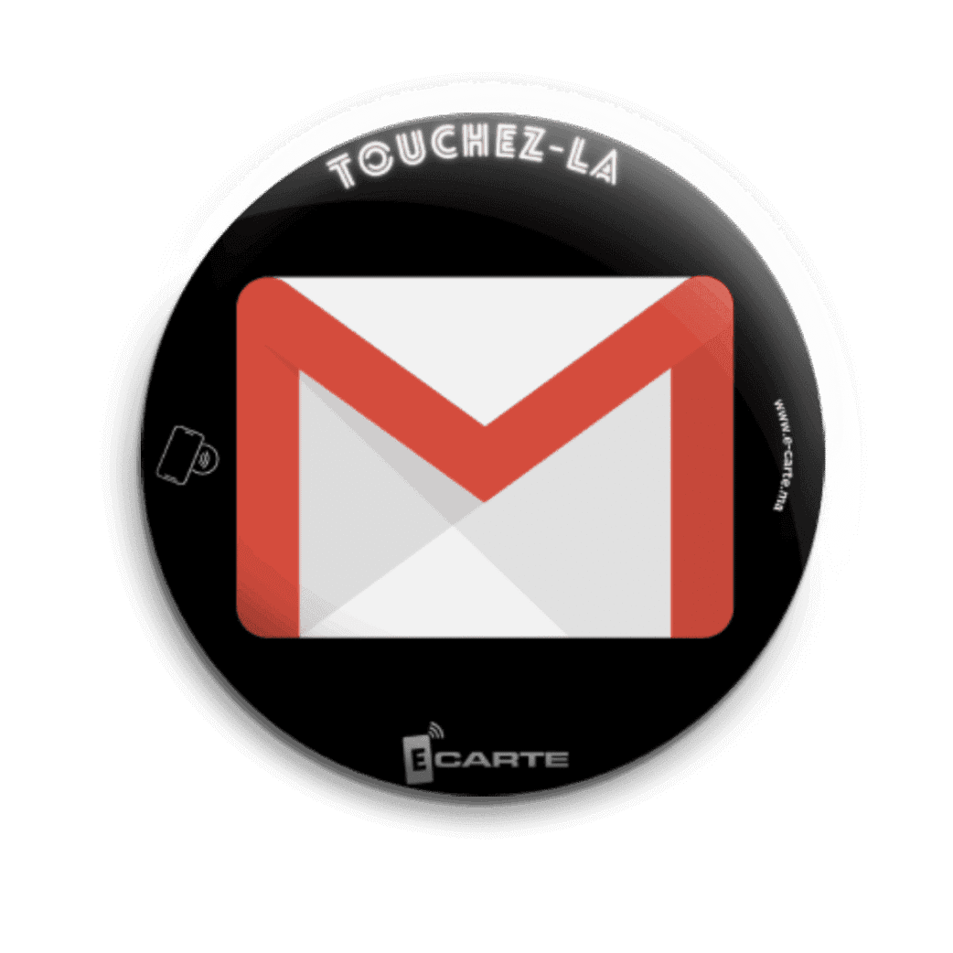 NFC TAP ÉTIQUETTE SOCIALE GMAIL