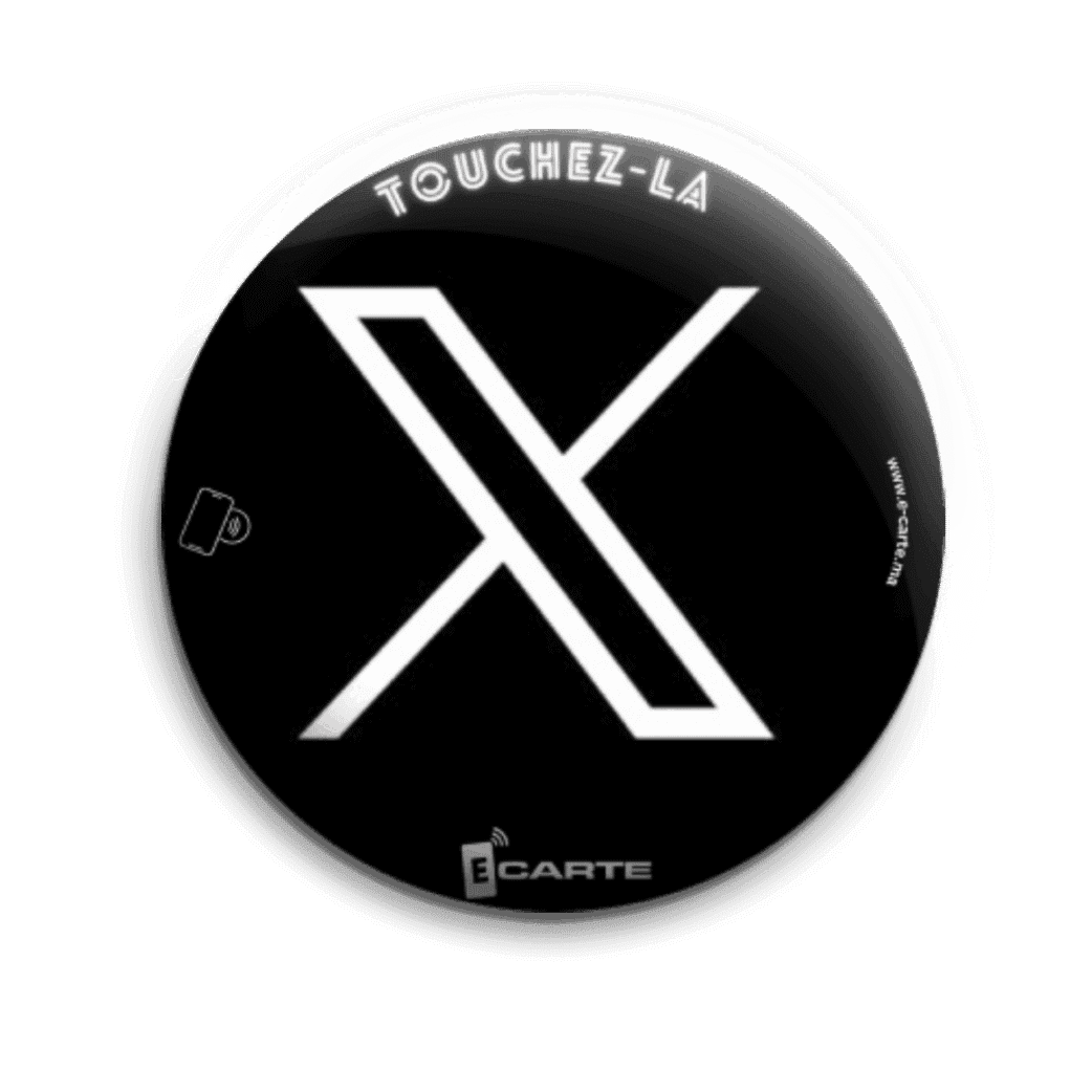 NFC TAP ÉTIQUETTE SOCIALE X