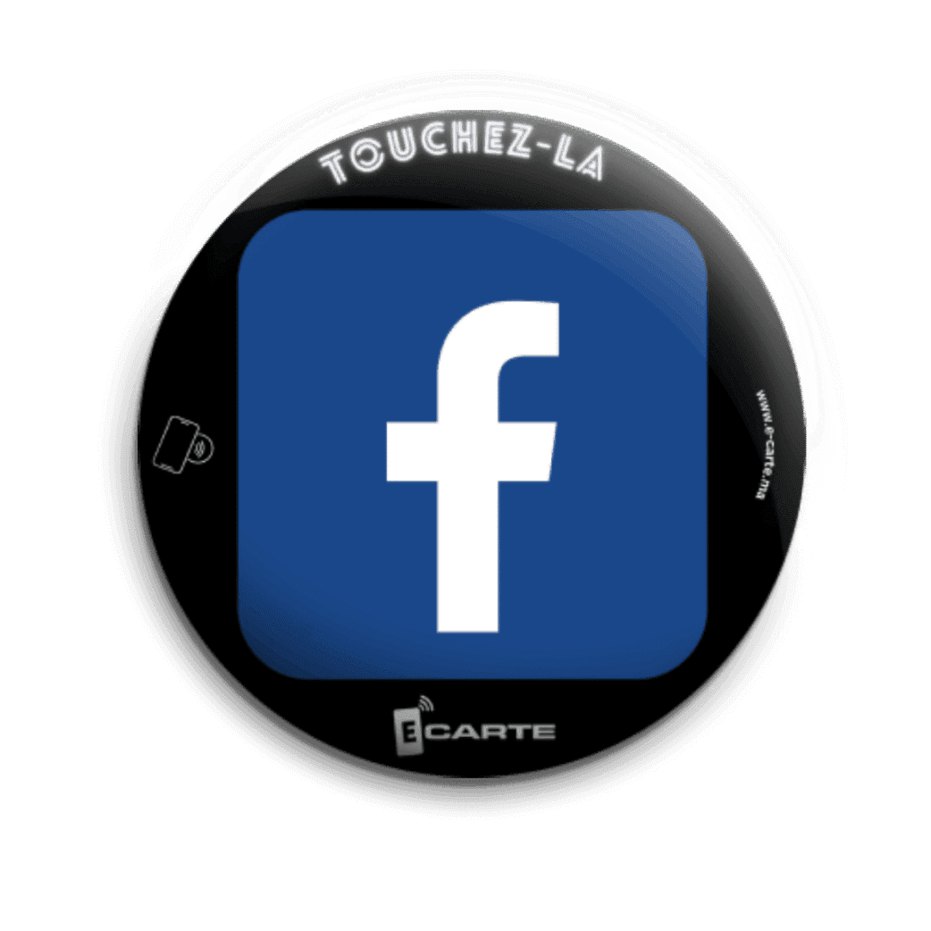 NFC TAP ÉTIQUETTE SOCIALE FACEBOOK