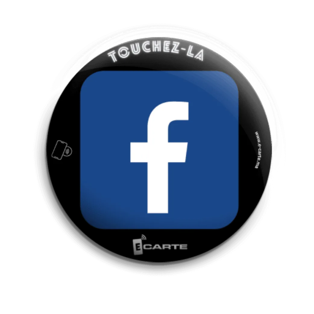 NFC TAP ÉTIQUETTE SOCIALE FACEBOOK