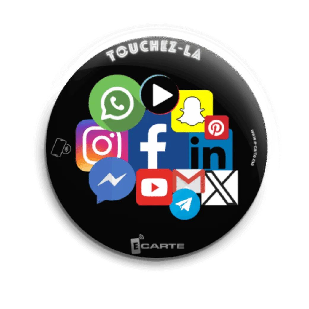 NFC TAP ÉTIQUETTE SOCIALE