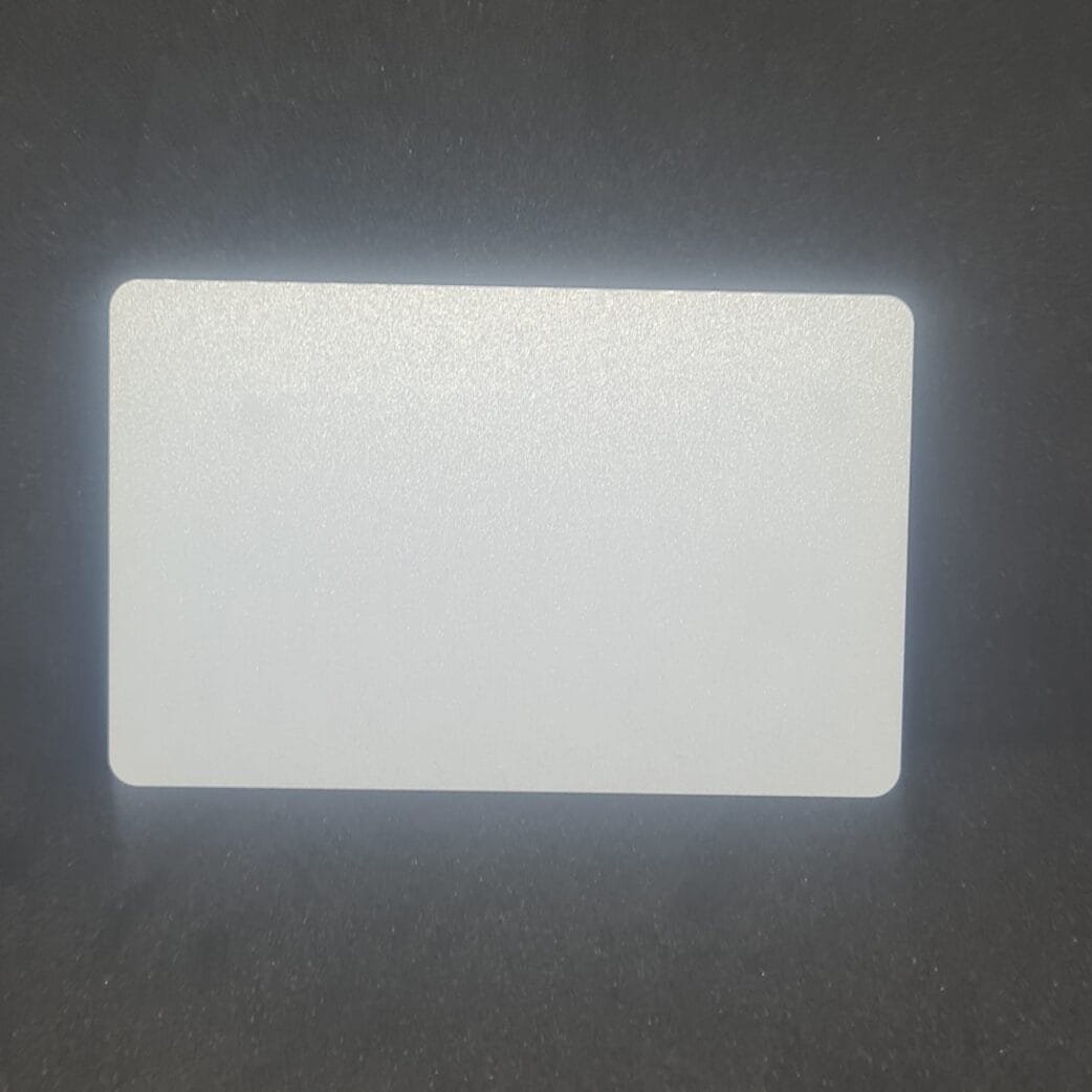 CARTE PVC Gliter argent – Image 4