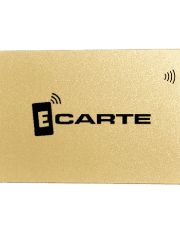 carte nfc gliter gold