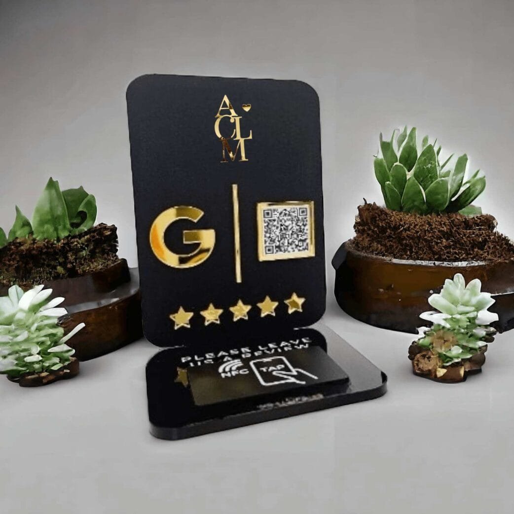 Signe 3D pour les avis Google NFC/QR – Image 2