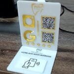 Signe 3D pour 2 pages NFC QR code – Image 2