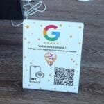 Plaque Avis Google NFC QR – Image 3