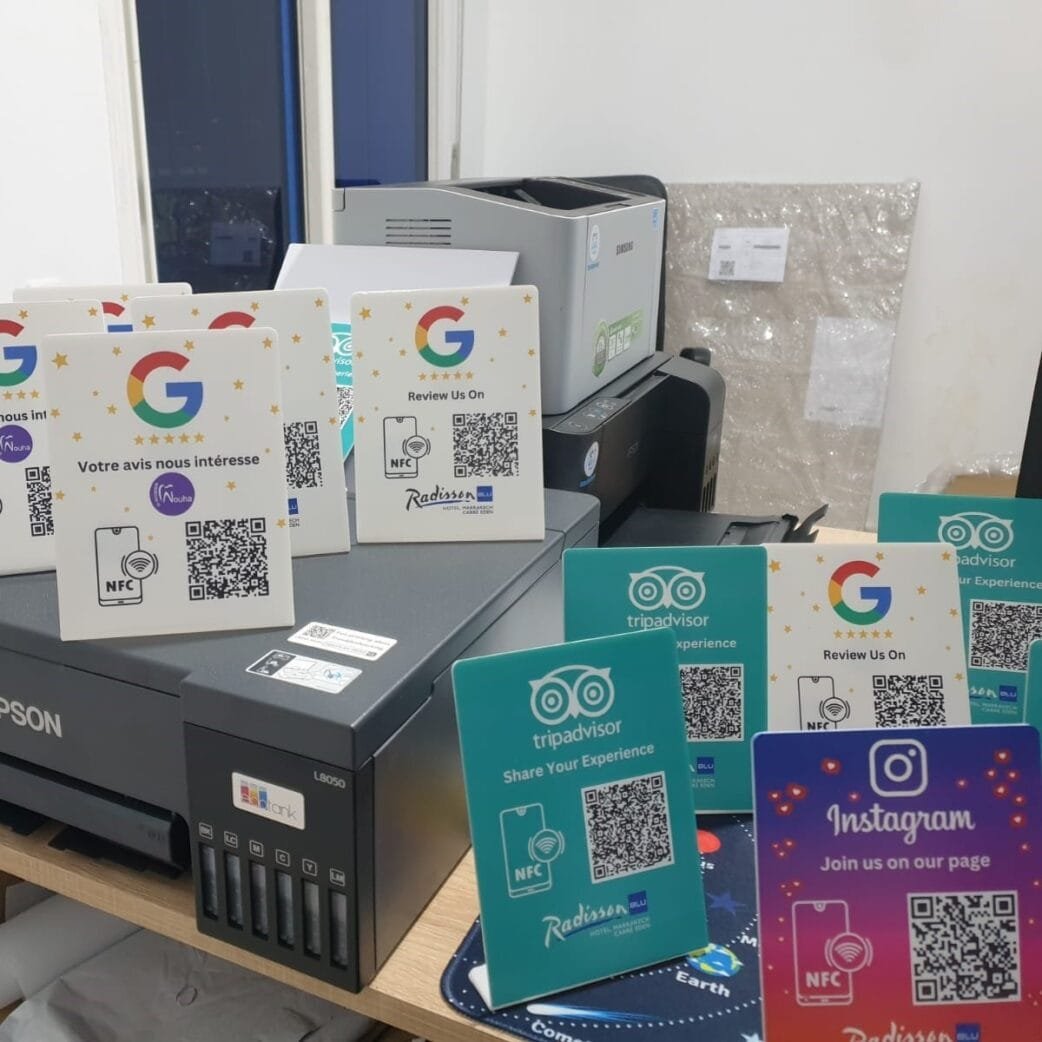 Plaque Avis Google NFC QR – Image 5