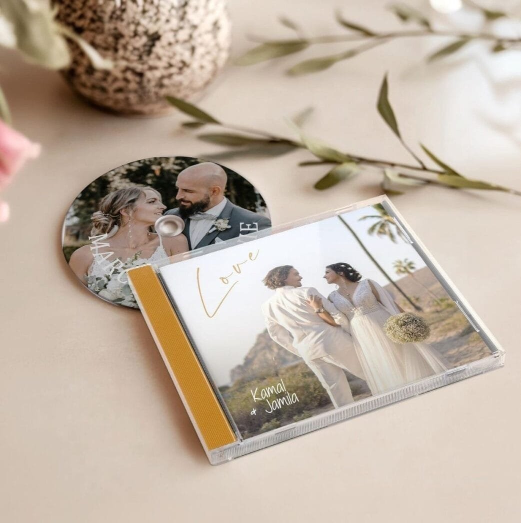 Porte-clé mini album CD personnalisé avec NFC – Image 4