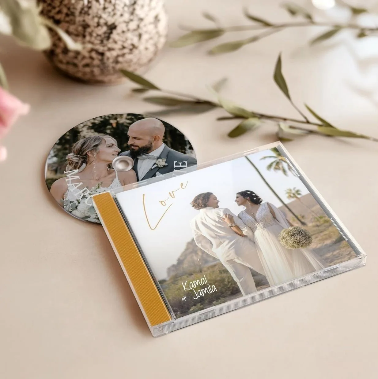 Porte-clé mini album CD personnalisé avec NFC – Image 4