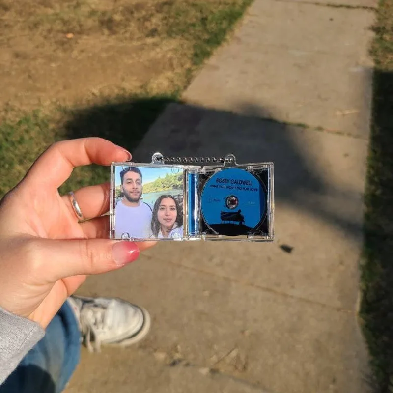 Porte-clé mini album CD personnalisé avec NFC – Image 5